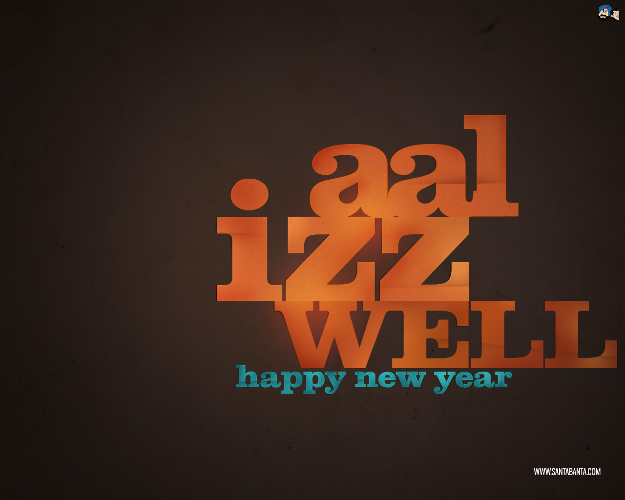 all izz well new year wallpapers at santabanta.com