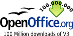 Hundred Millions Downloads of OpenOffice V3