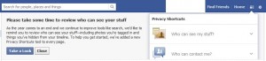 Facebook's New Privacy Shortcuts for easy access