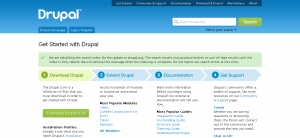 Getting started with Drupal