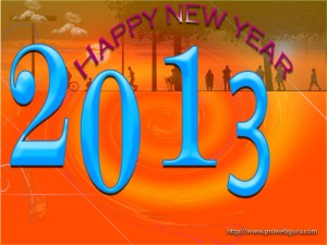 Welcome New Year 2013 Happily Pic