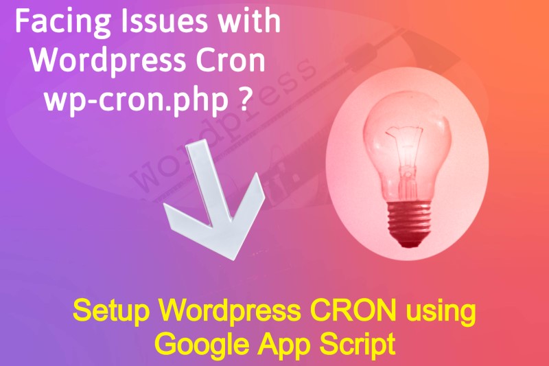Wordpress Fix Cron Job Using Google App Script